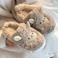 VeraFarm-Stitched Sheep Slippers™